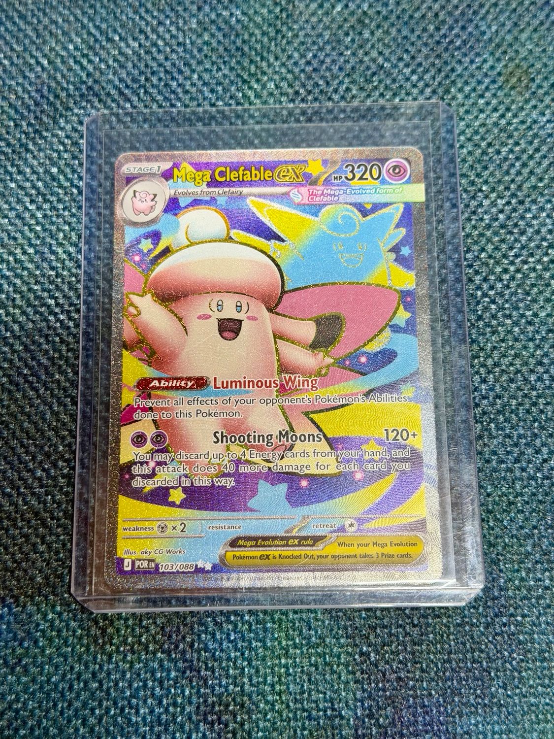 Mega clefable ex