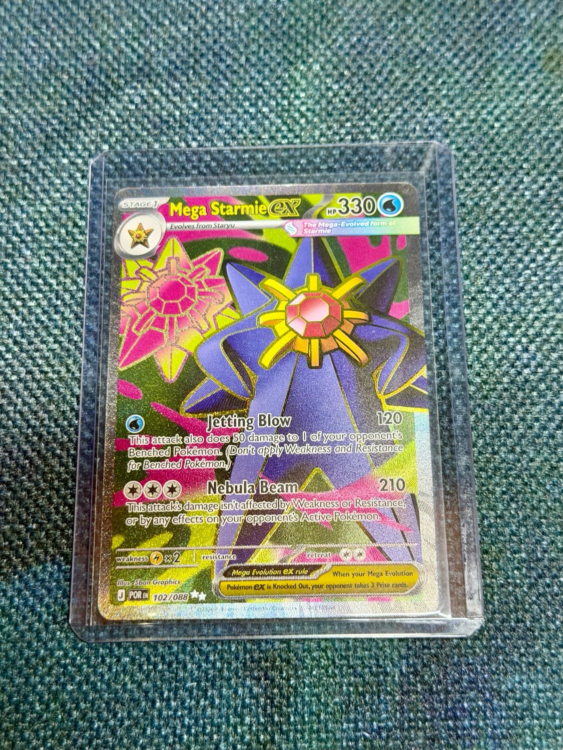 Mega starmie ex