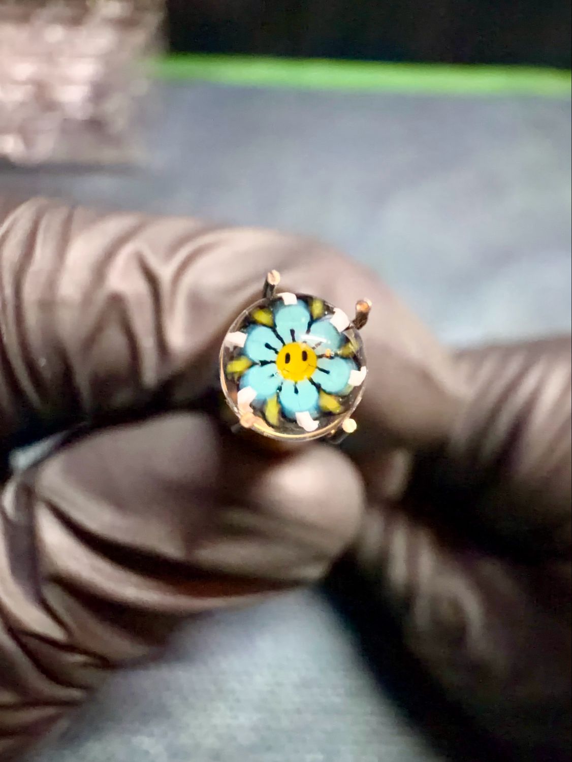 Flower Millie pearl UV steve h 6mm
