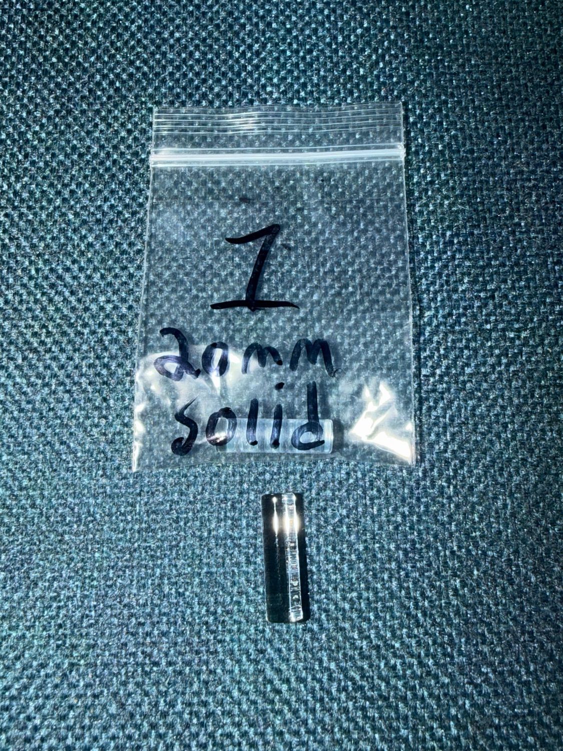20mm solid quartz pillar 6mm