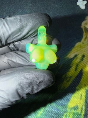Frankenstein half size babe pendant 