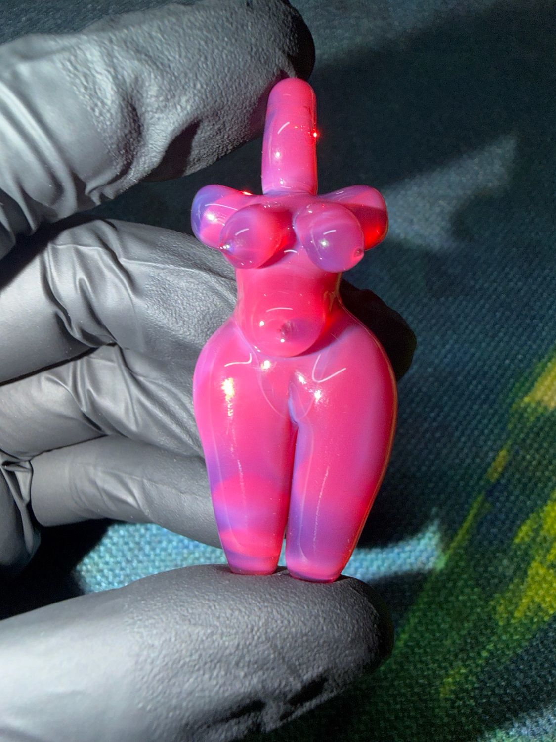 Pink full size babe pendant 