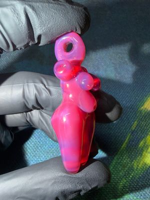 Pink full size babe pendant 