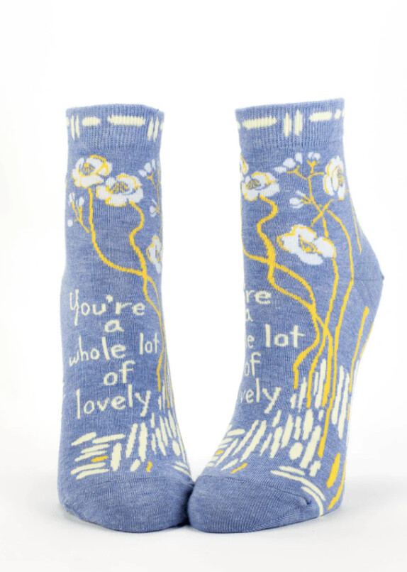 Blue Q Ankle Socks, Theme: Lot of Lovely