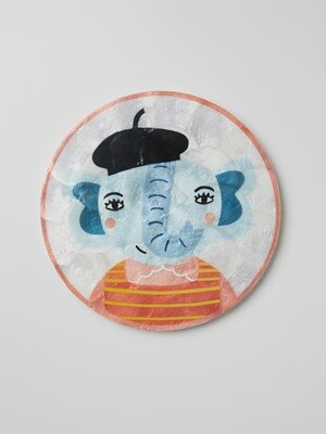 Clara Elephant Wall tile