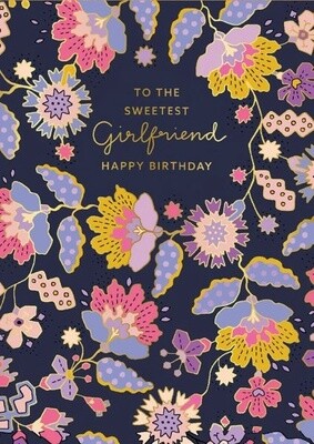 Girlfriend paisley Card