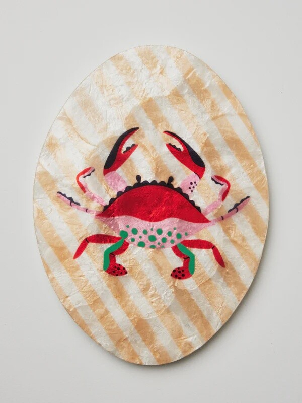 Jones and Co Offshore Crab Wall Art