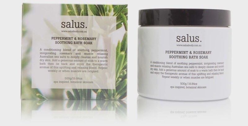Salus Peppermint and Rosemary Soothing bath soak
