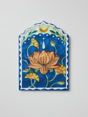 Fleur Lotus Navy Wall tile