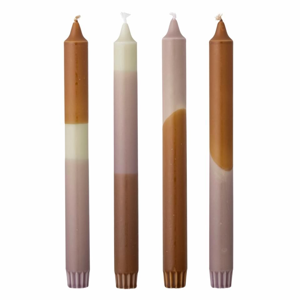 Dip Dye Candles
