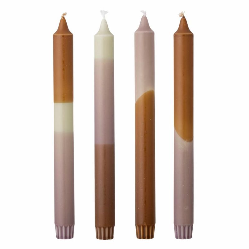 Dip Dye Candles