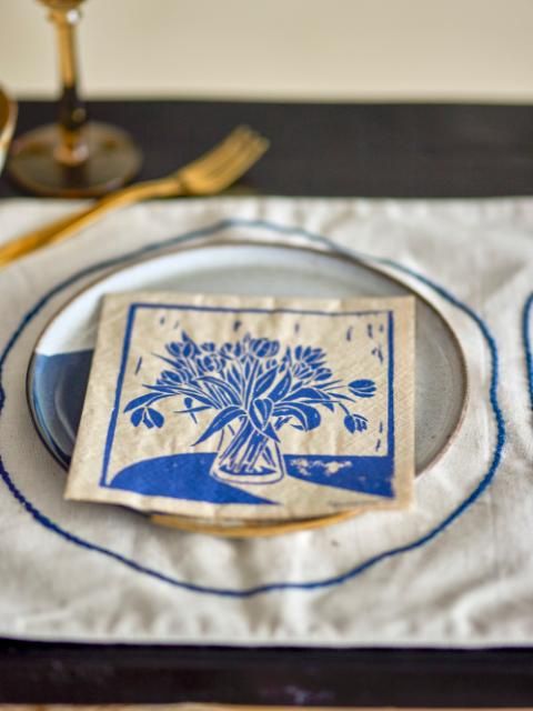 Tulips napkin