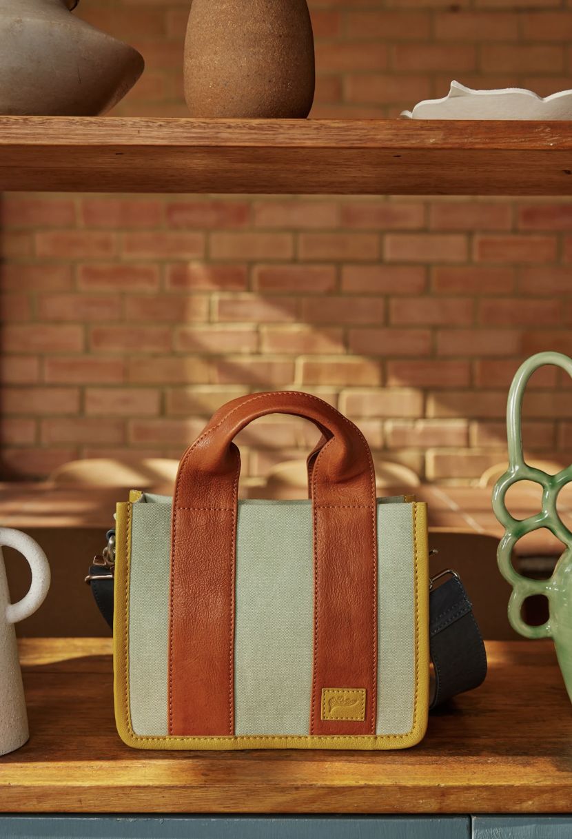 Nancy Bird Handle Tote Pumpkin
