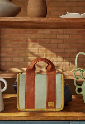 Nancy Bird Handle Tote Pumpkin