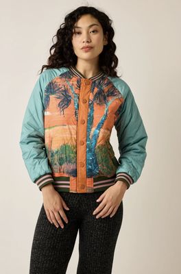 Nancy bird Reed Quilted Bomber