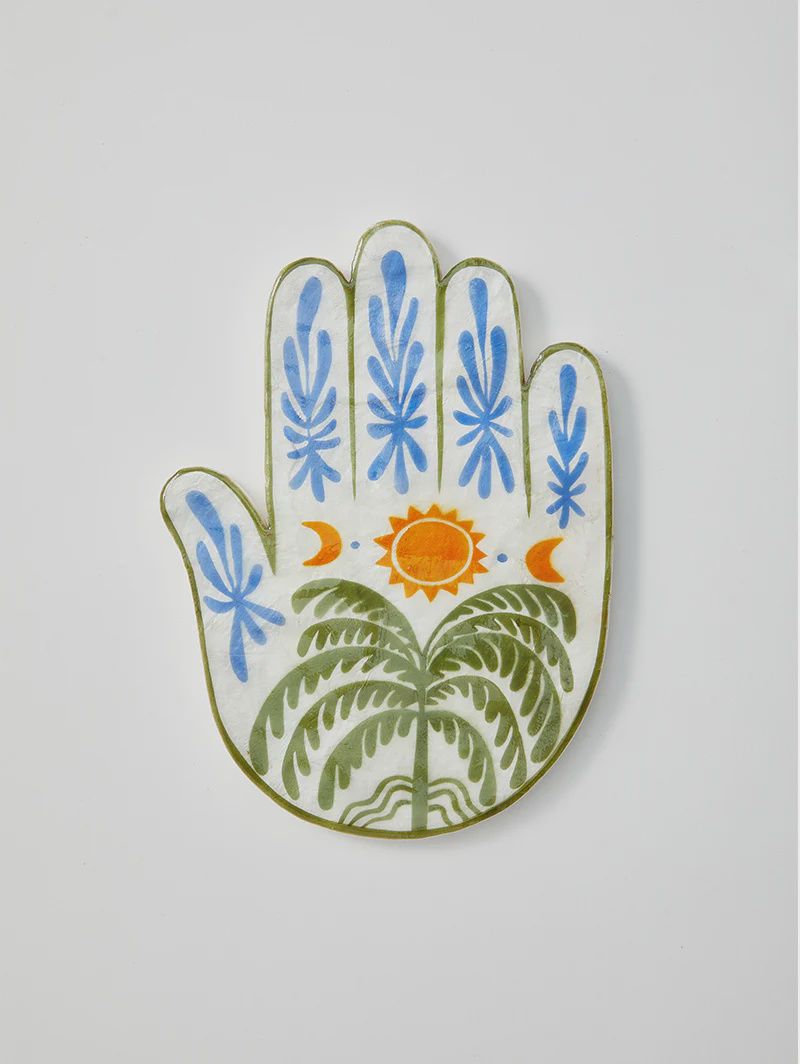 Tulum Hand Palm tree Wall tile