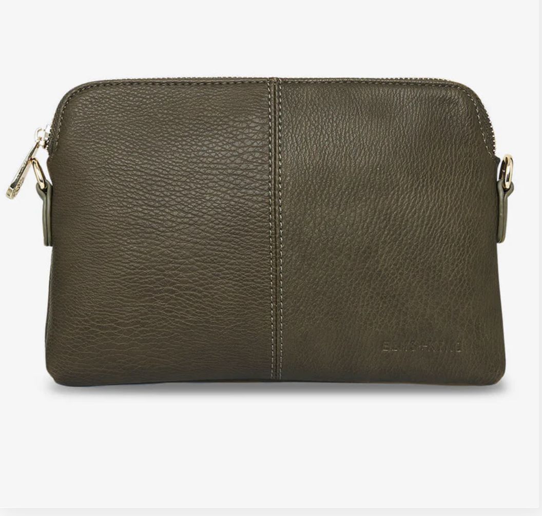 Elms and King Bowery Wallet, Colour: Khaki