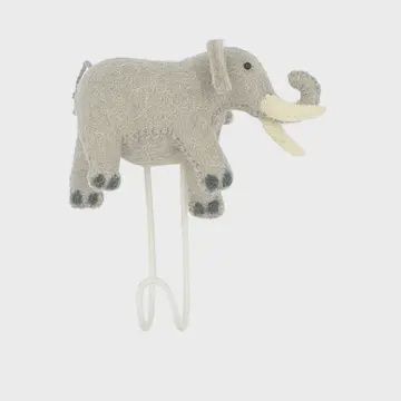 Fiona Walker Mini animal coat hooks, Theme: Elephant