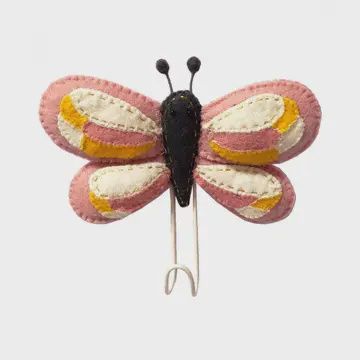 Fiona Walker Animal Wall Hooks, Theme: butterfly