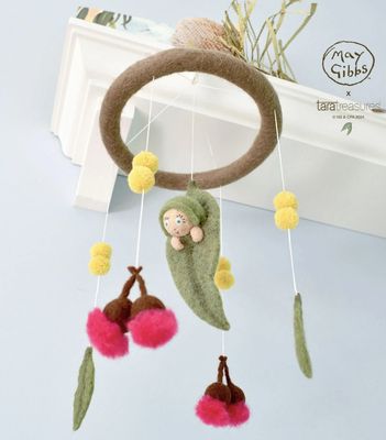 May Gibbs gumnut baby mobile