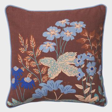 Pepita Floral Cushion