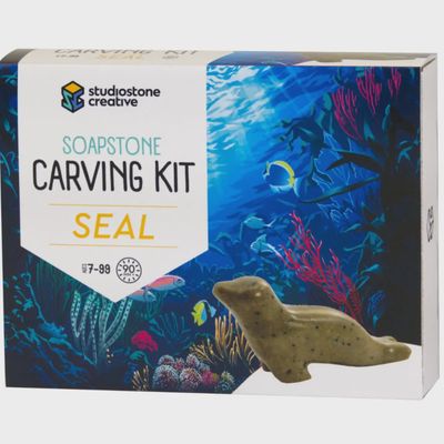 Seal Soapstone Carving / Whiting kit