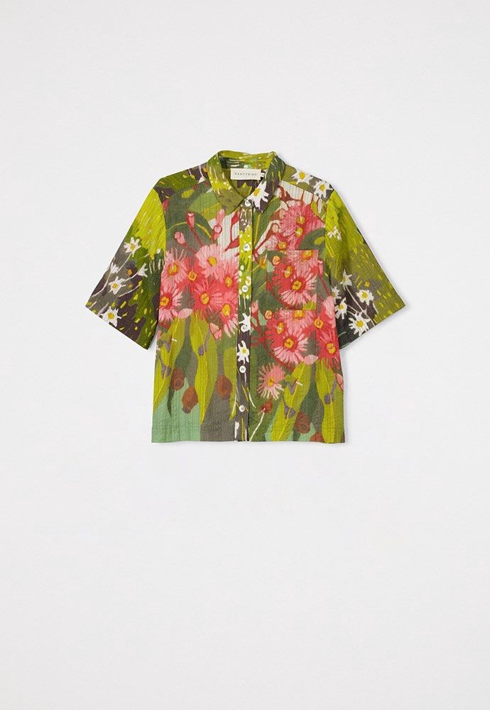 Nancy Bird Summer shirt Flowering
