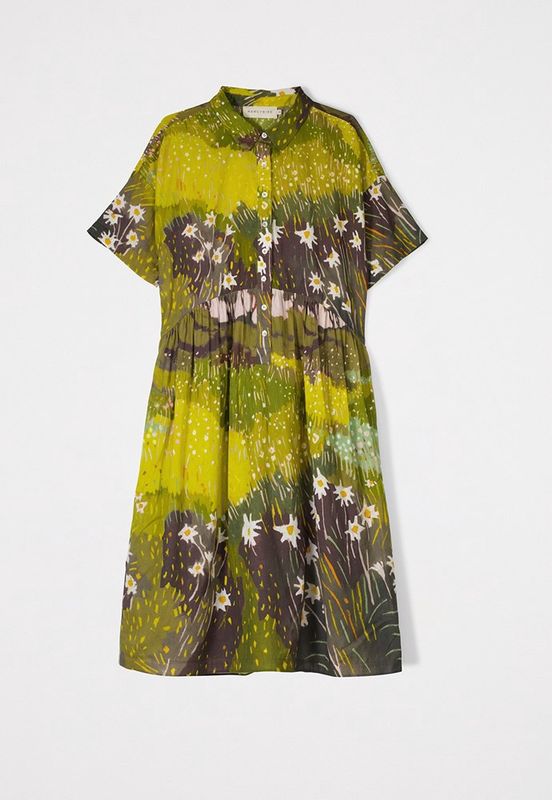Nancy Bird Luma Shirt Dress Daisy Field