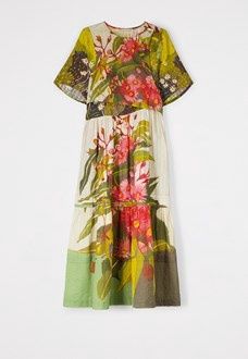 Nancy Bird Tiered Mabel Dress Flowering gum