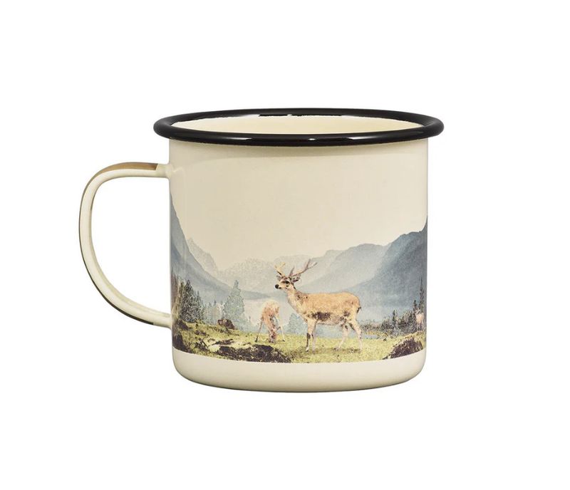Enamel Mug Deer