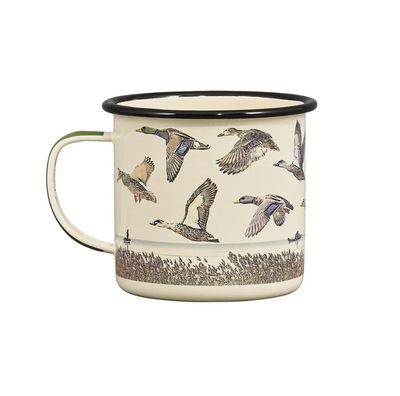 Enamel Mug Lake and Ducks