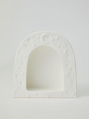 Luna Clay Wall Shelf White