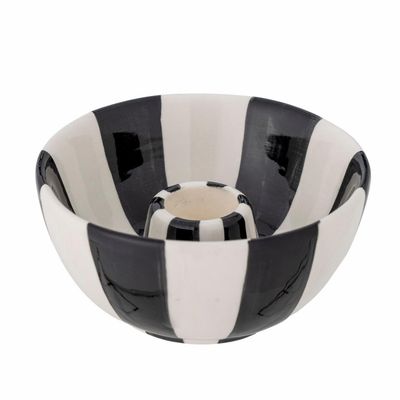 Eja Candlestick Holder Black