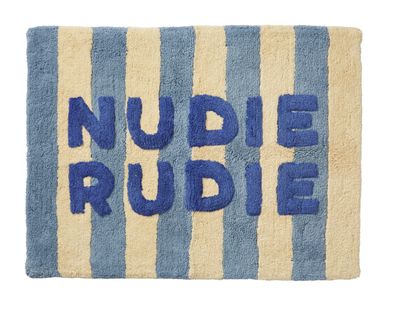 Ira Nudie Rudie Bath matt Blue Jean