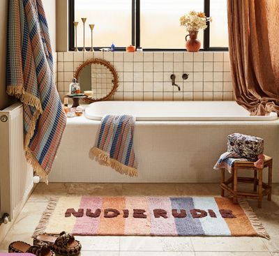 Sage and Clare Nudie Rudie Bath Runner