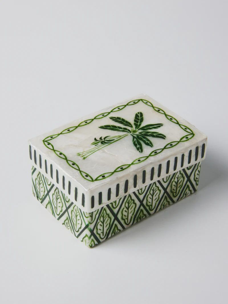 Atlantic green Palm box