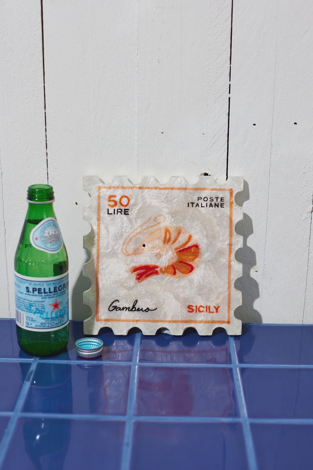 Gambero Stamp wall tile