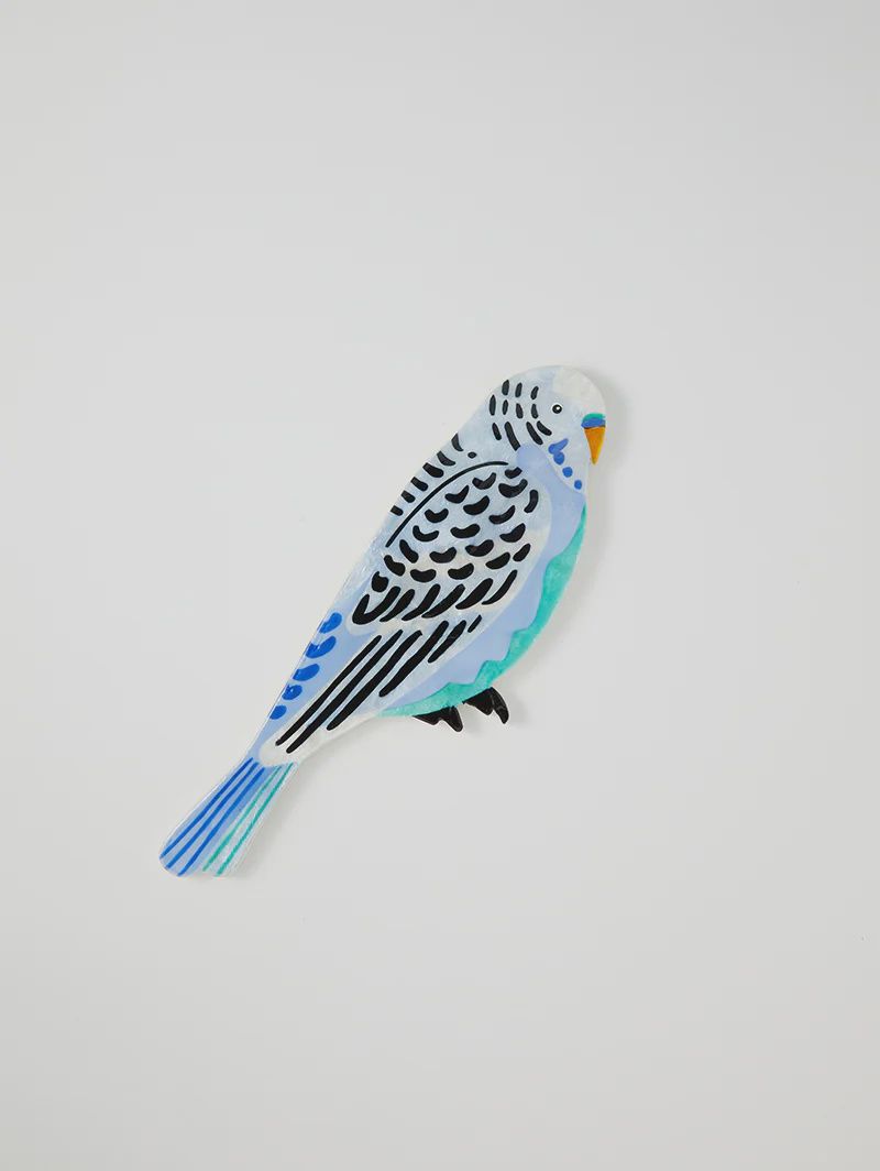 Jones and Co Aerial Budgie wall tile