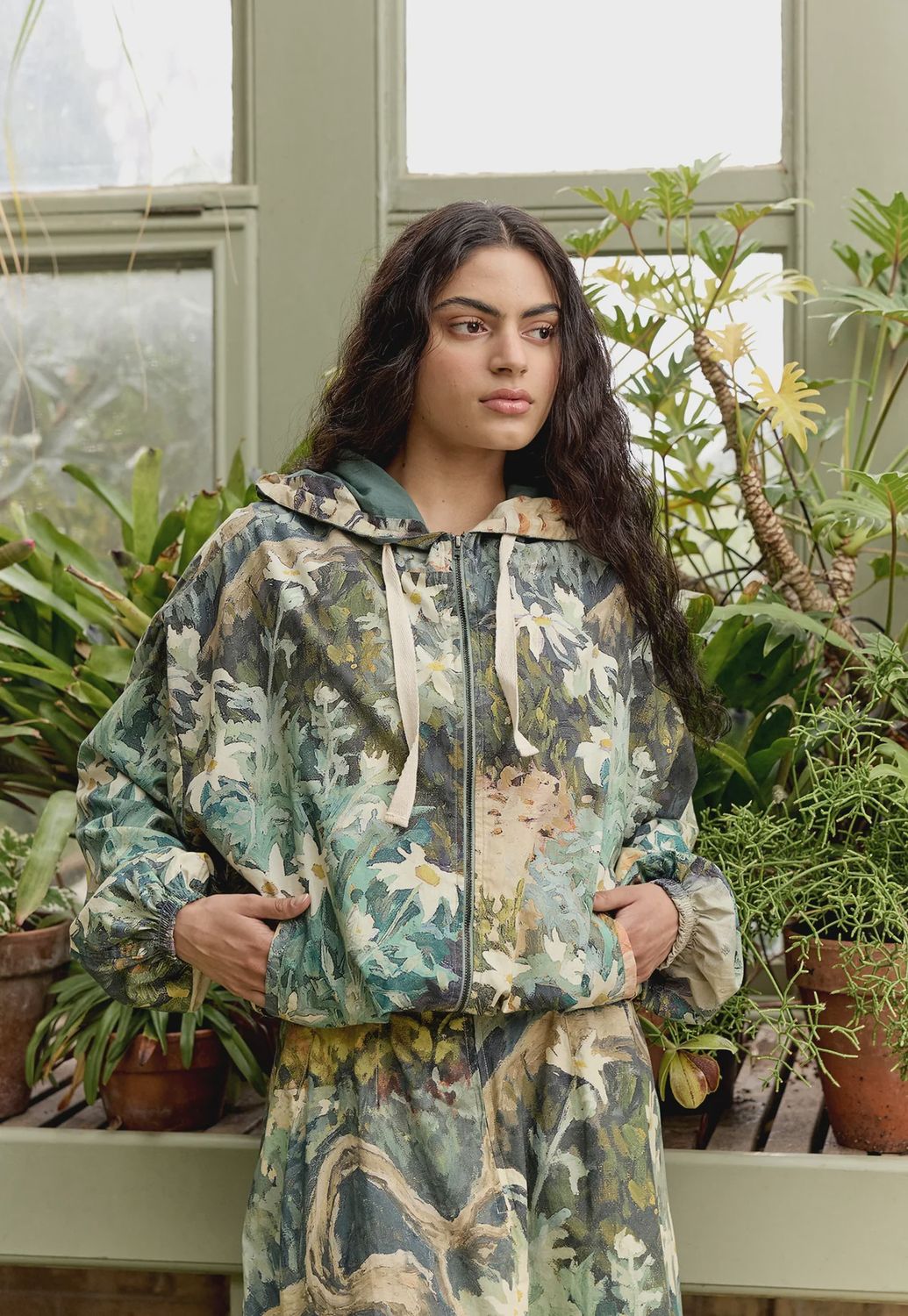 Nancy Bird Bromley Jacket Flannel Flowers