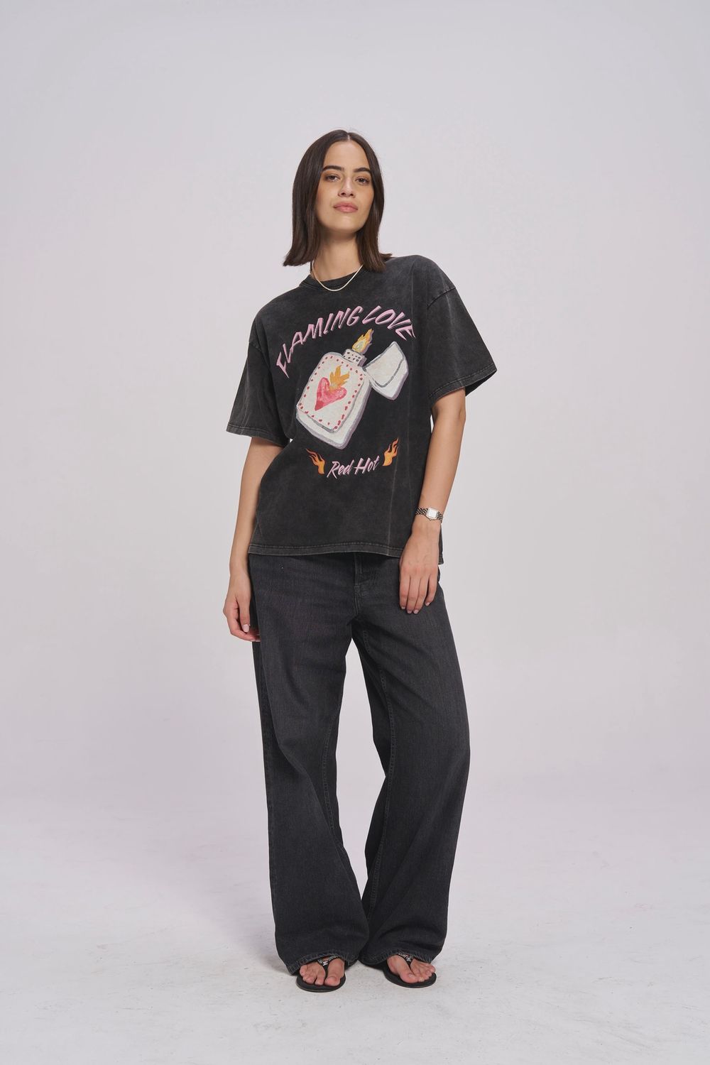 Maku Flaming Love tee