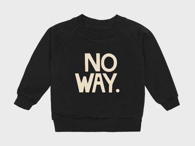 Baby No Way sweater