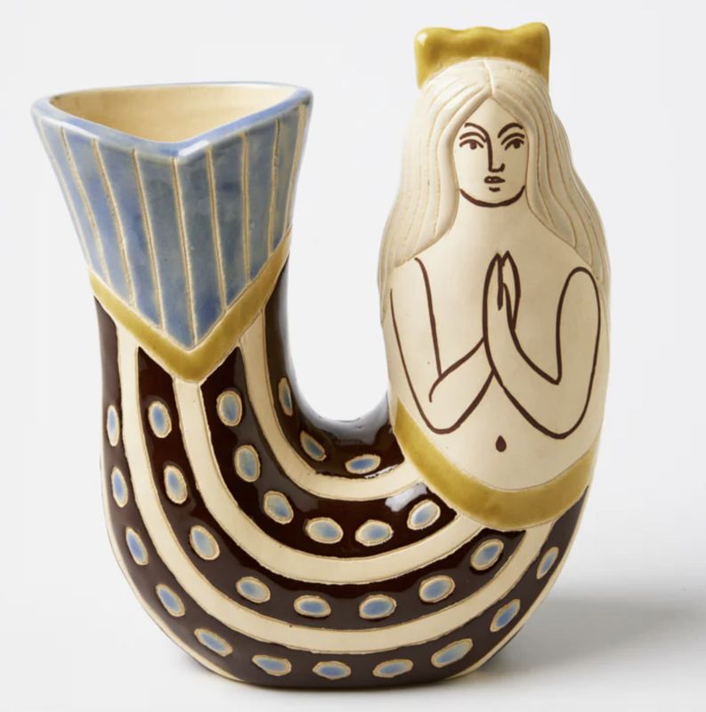 Siren Pray vase by Jones and Co