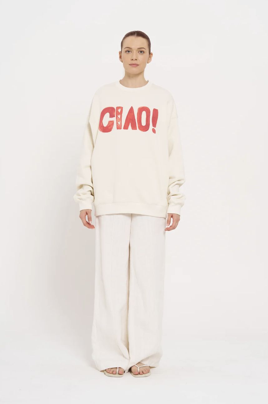 Ciao Jumper by Maku, Size: S, Colour: Cream
