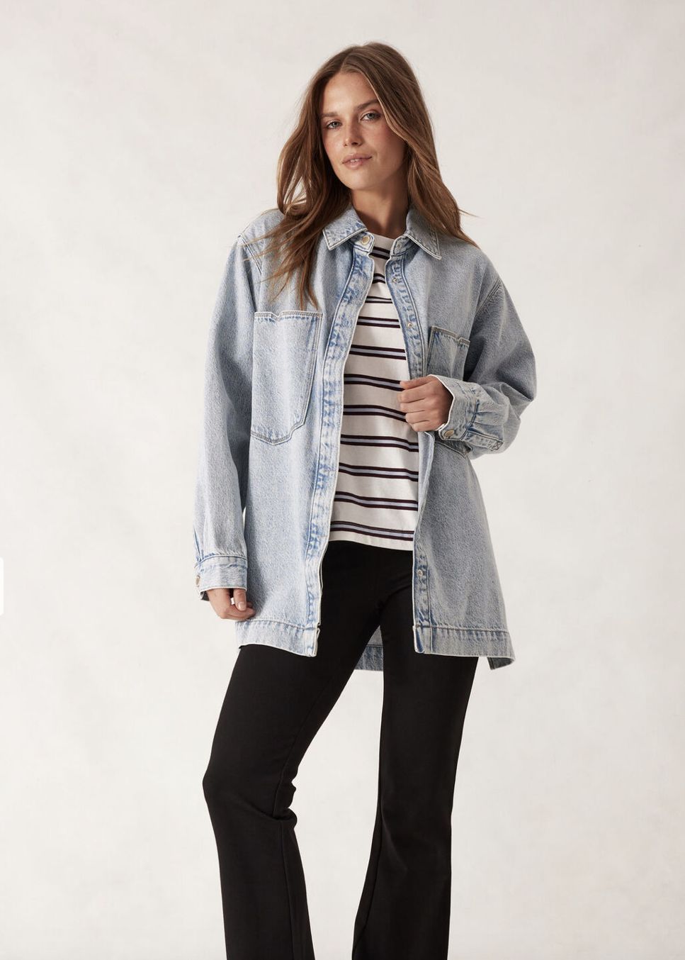 Ceres Goldie longline jacket