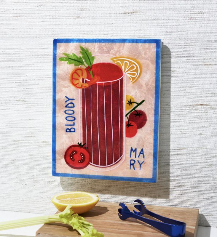 Jones and Co Bloody Mary Wall tile