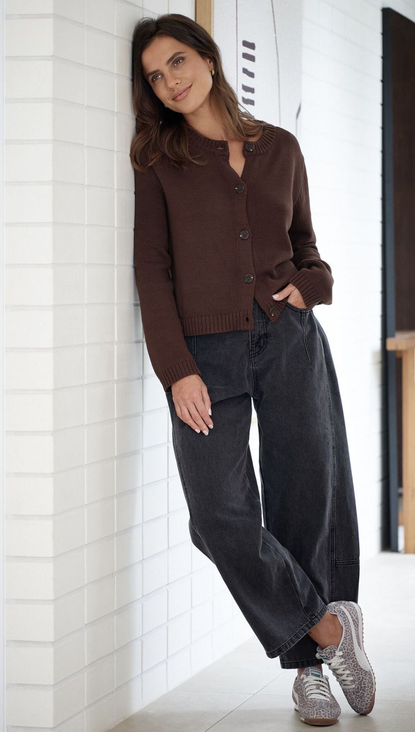 Darted Barrel Jean by Ceres Life