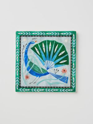 Fable Peacock Wall tile