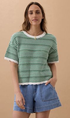 Ceres Life Nina boxy Knit tee