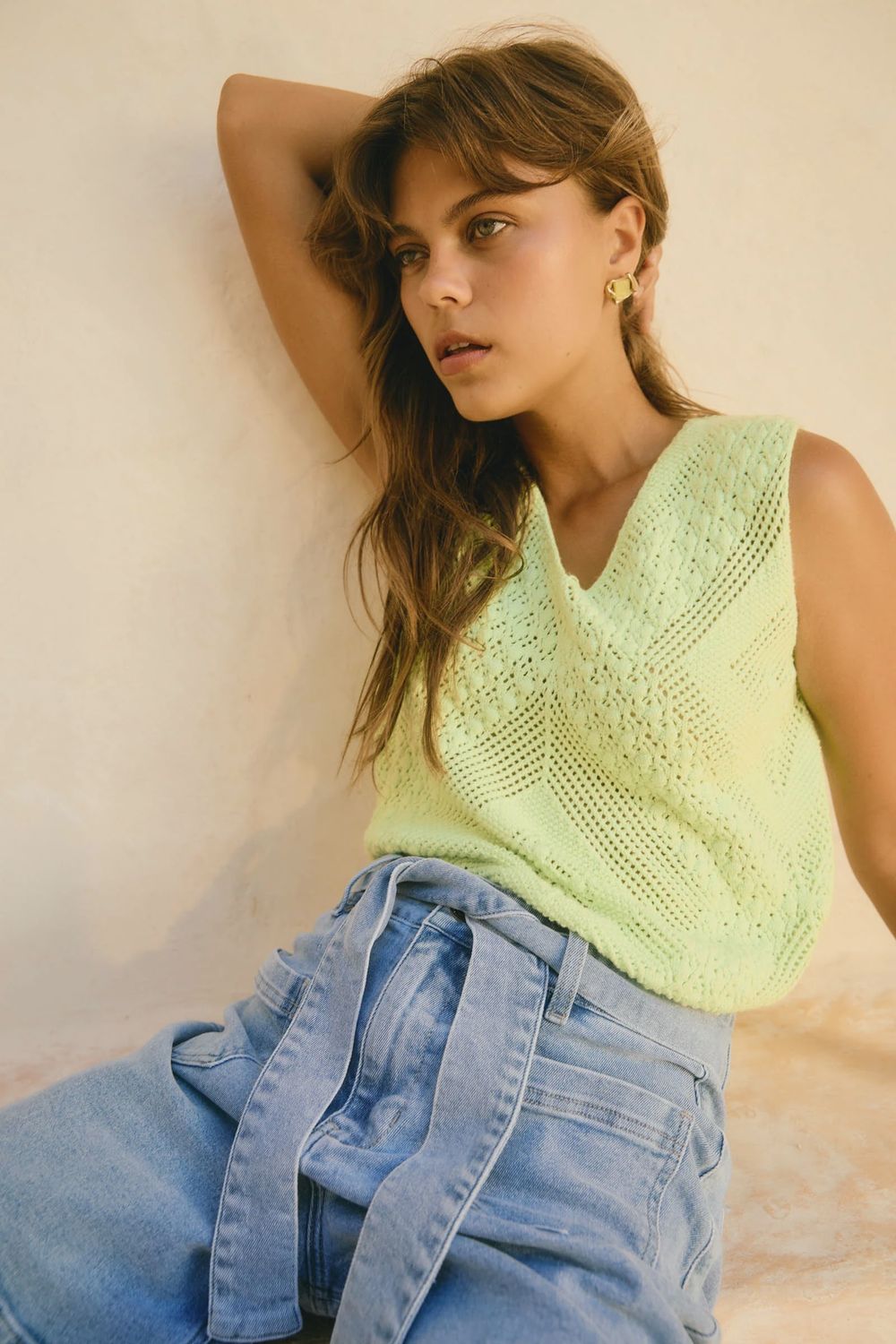 Silvie Macrame top by Isle of mine