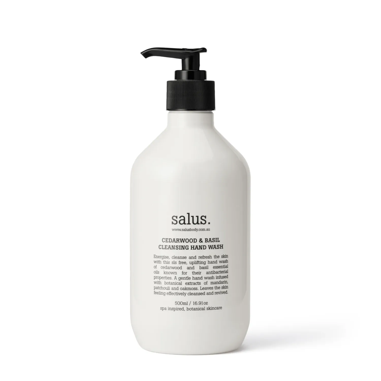 Salus Cedarwood and Basil Cleansing Hand wash 500ml